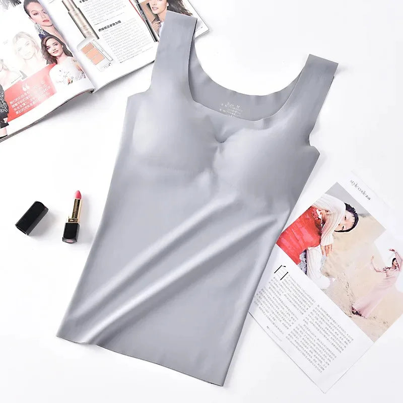 Contrast Lace Wireless Bra