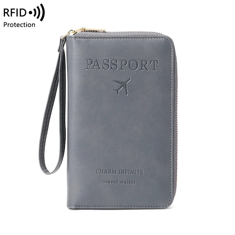 Blocking Passport Holder, Travel Wallet, Ticket, Credit Card Bag