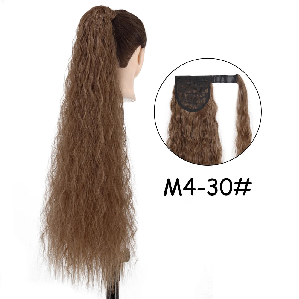 34inches Synthetic Ponytail Hair Extension