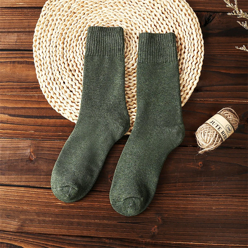 Thick Thermal Terry Socks
