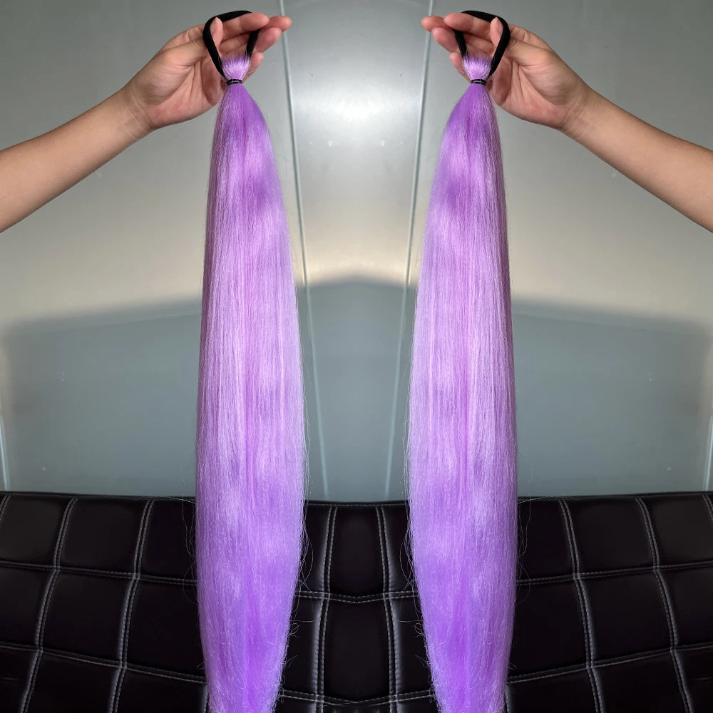Synthetic Colorful Ponytail Extension
