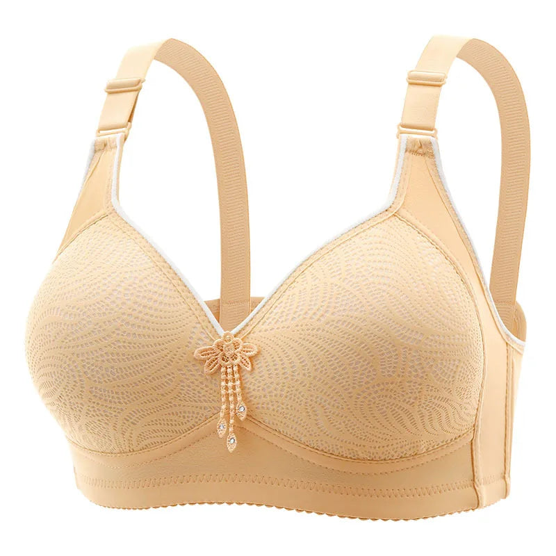 Elegant Lightly Padded Wireless Bra