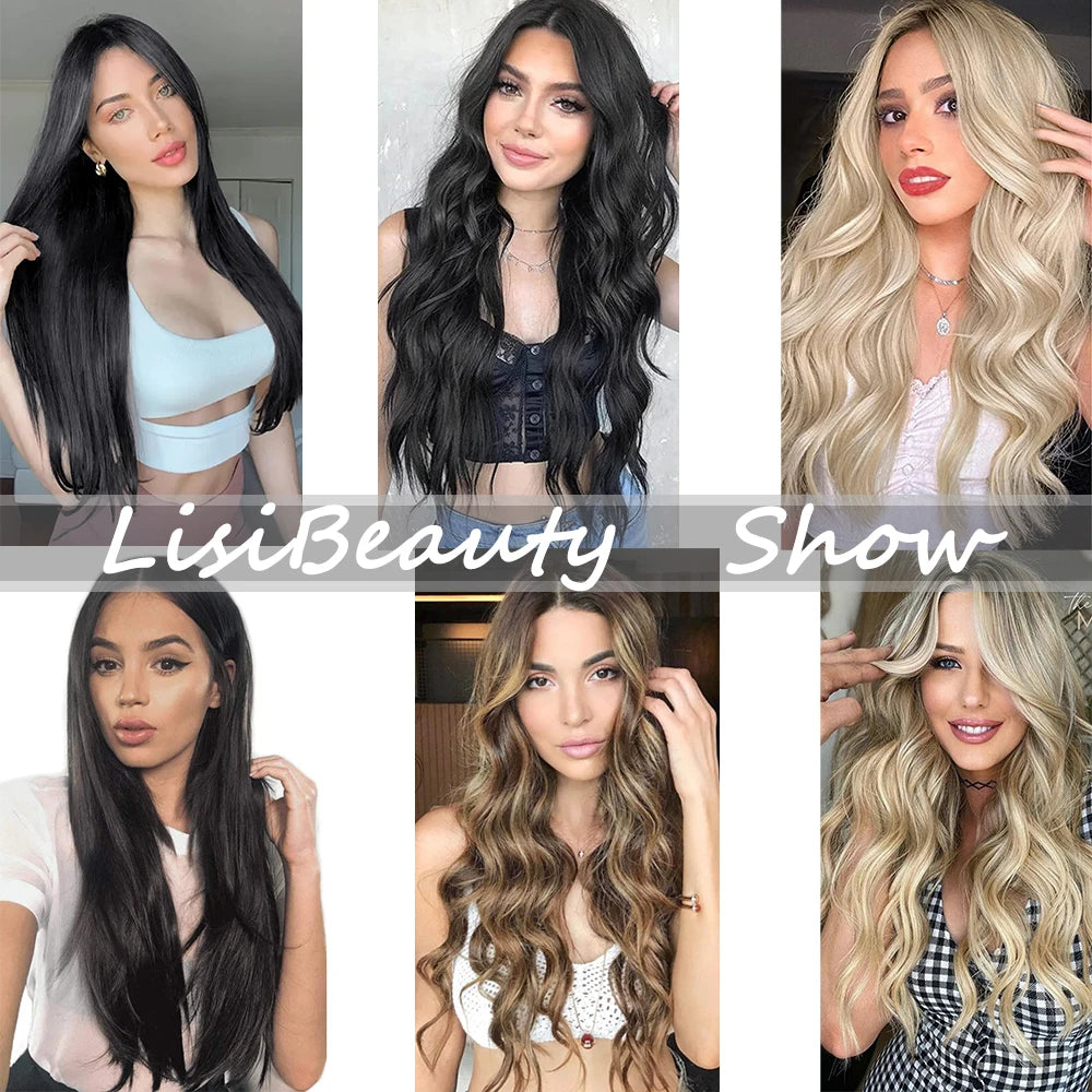 7Pcs/Set 16 Clips Hair Extension