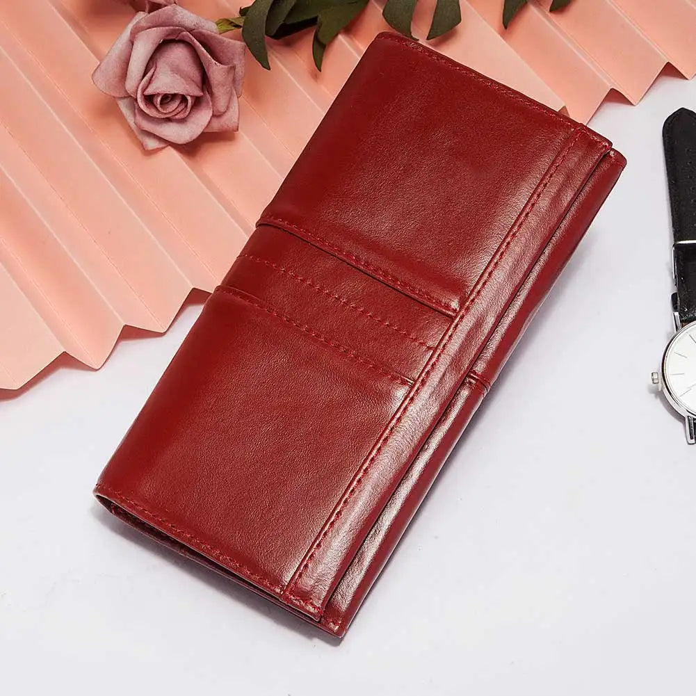Women's Clutch Bag Genuine Leather Wallets