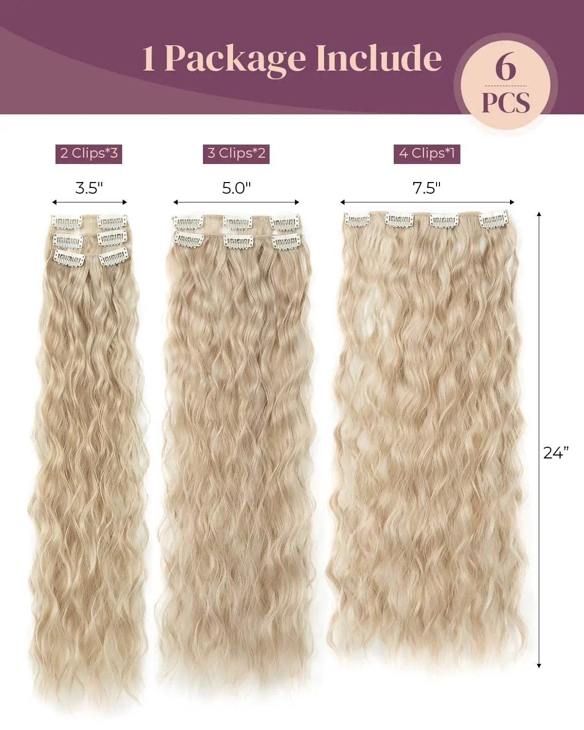Clip In Hair Extensions