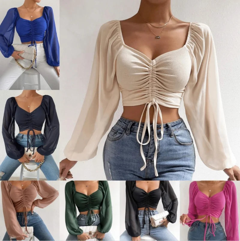 Ladies Blusas Summer Short Tshirt