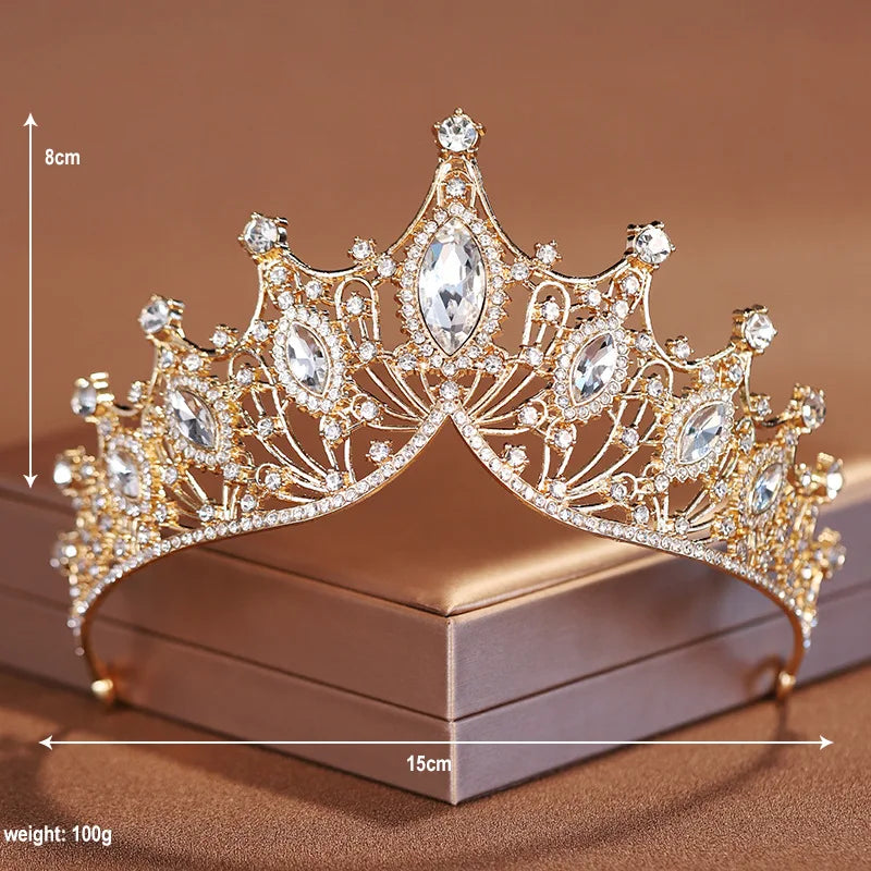 Rhinestone Tiara Designed For Wedding Party