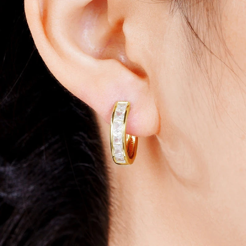 Classic Design Hoop Earrings