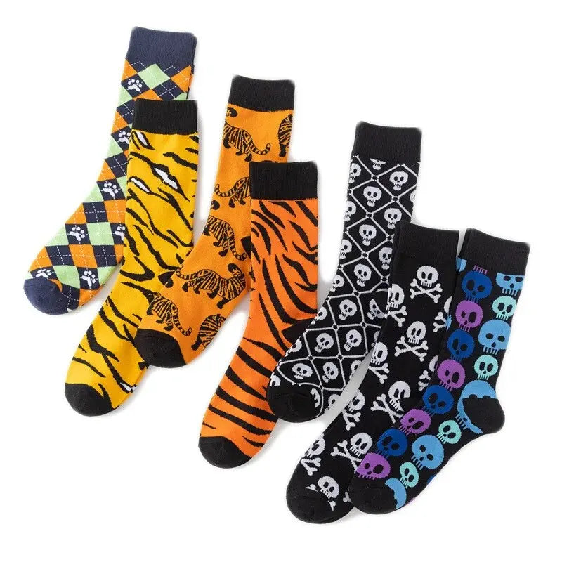 New Funky Skull Socks