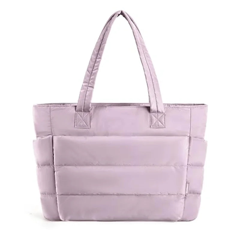 Large Capacity Solid Color Tote Bag