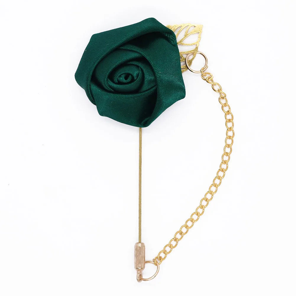 Burgundy Boutonnieres Wedding Accessories Groom