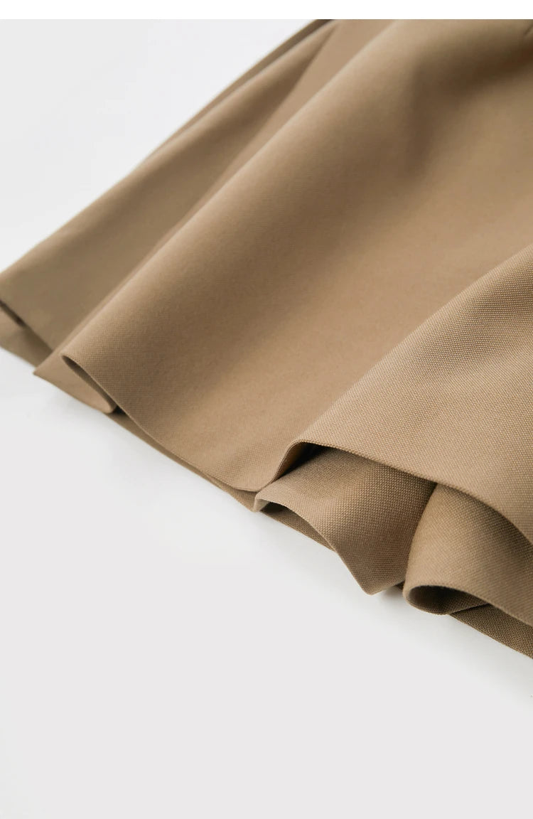 Minimalist Casual Shorts Skirts