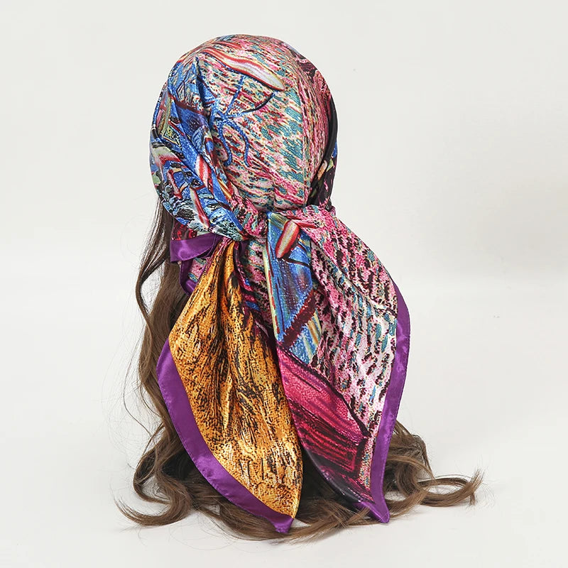 Satin Square Scarf