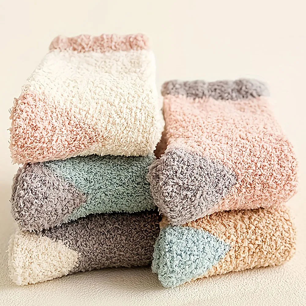 Thick Coral Fleece Socks