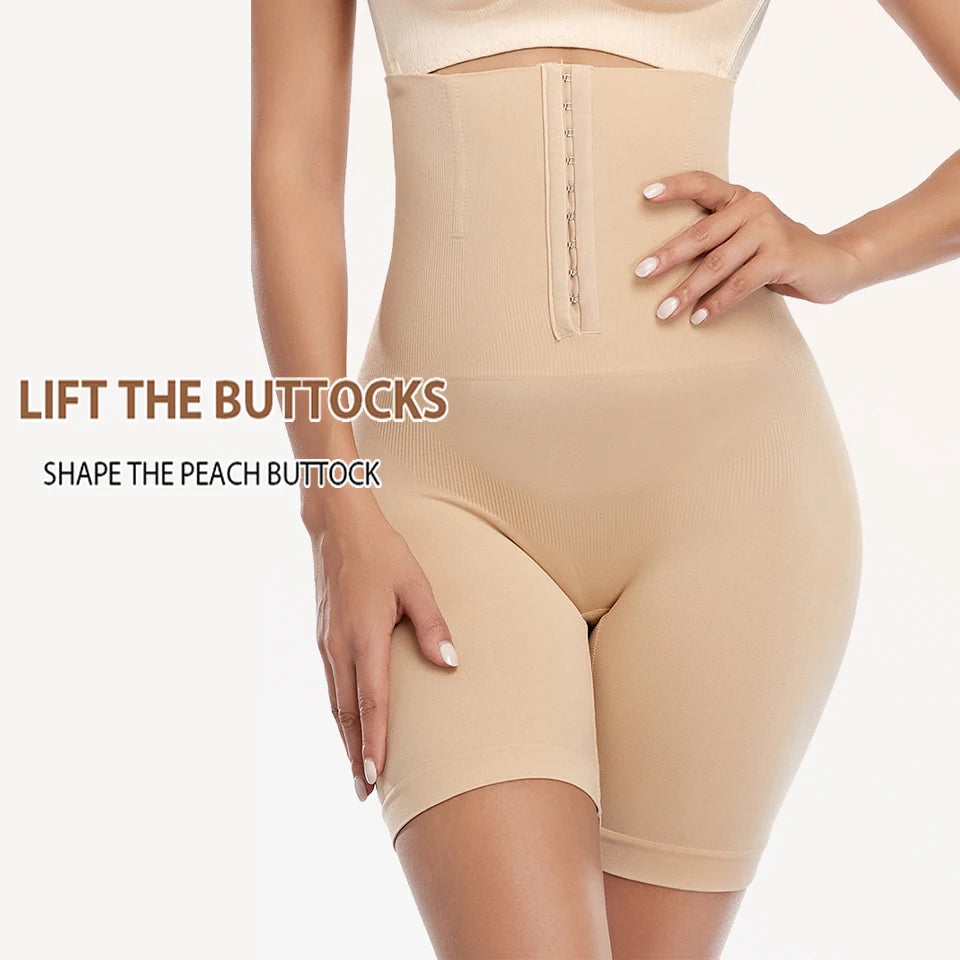 High Waist Flat Belly Belt Stretch Shapewear