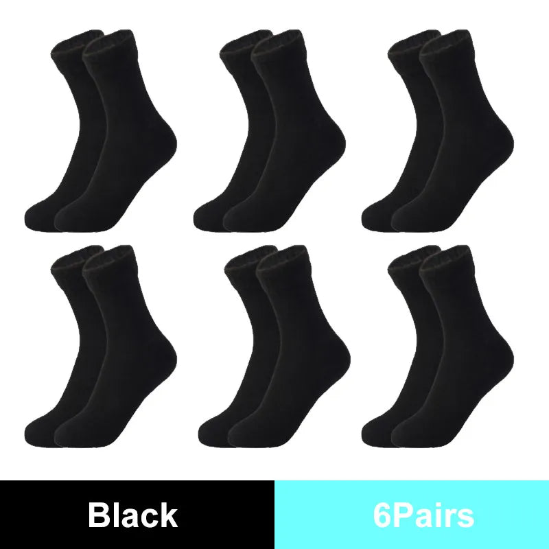 Warm Solid Women Socks