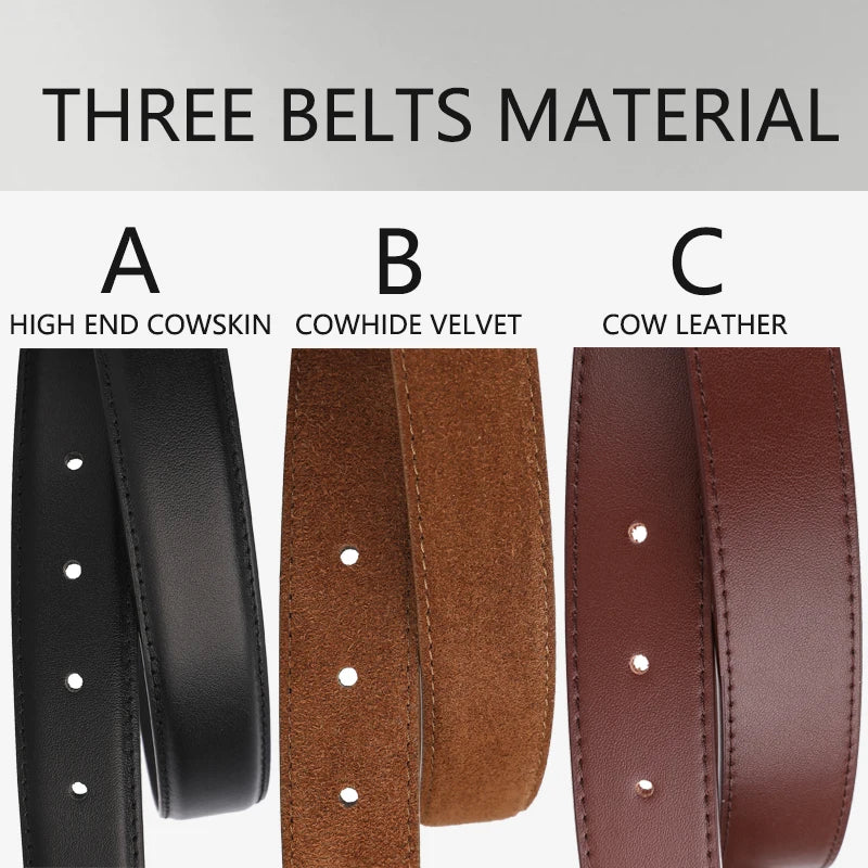 Double Genuine Leather Belt