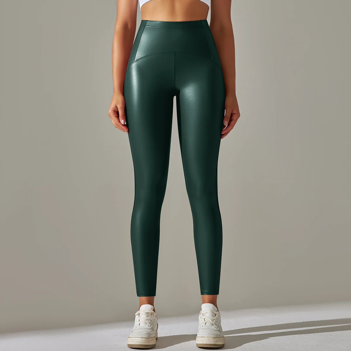 Leather Pants Thin Velvet Leather Leggings