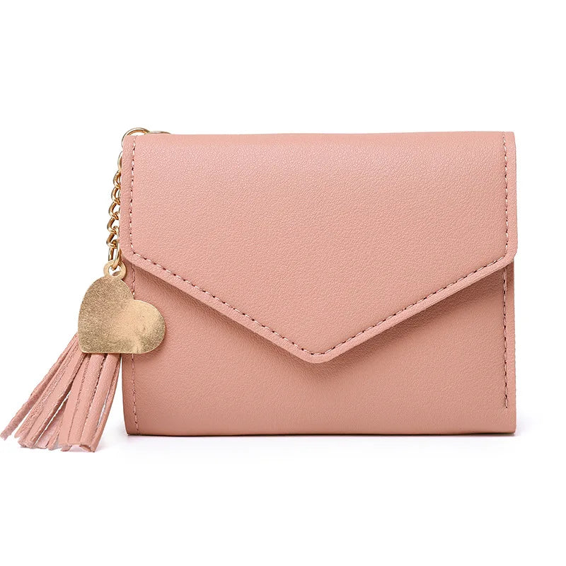 Double Zipper Long Wallet