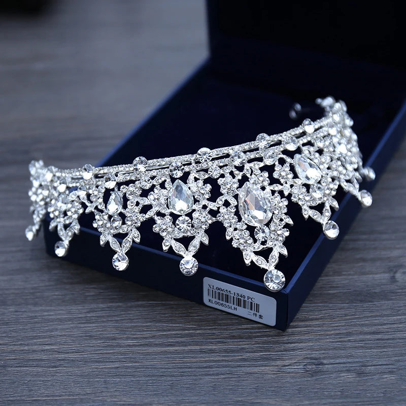 Wedding Hair Tiara Crystal