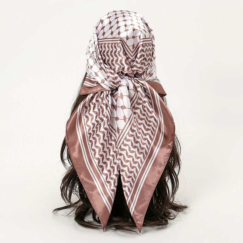 Satin Square Scarf