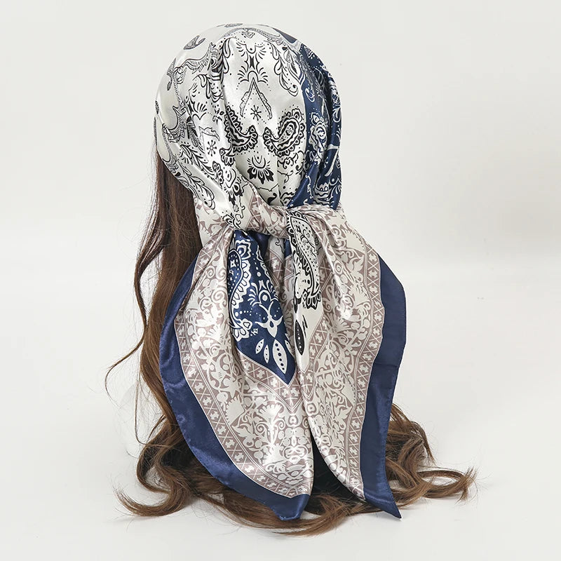 Satin Square Scarf