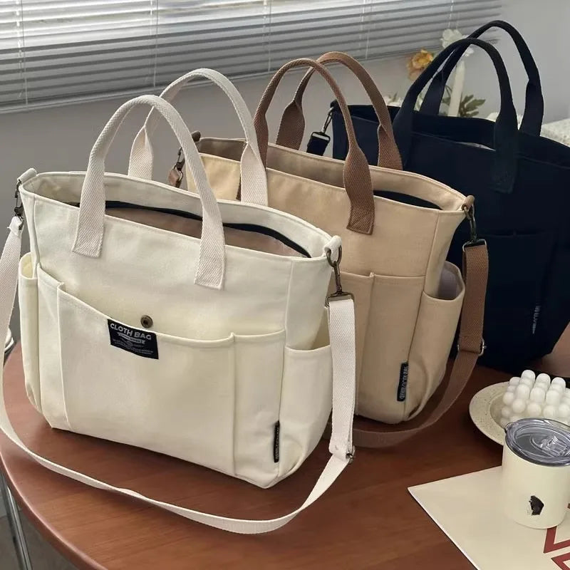 Single Shoulder Diagonal Cross Portable Tote Bag