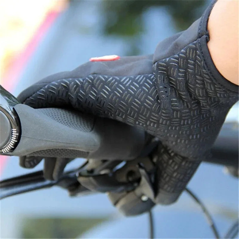 Driving Motorcycle Waterproof Thermal Non-Slip Gloves