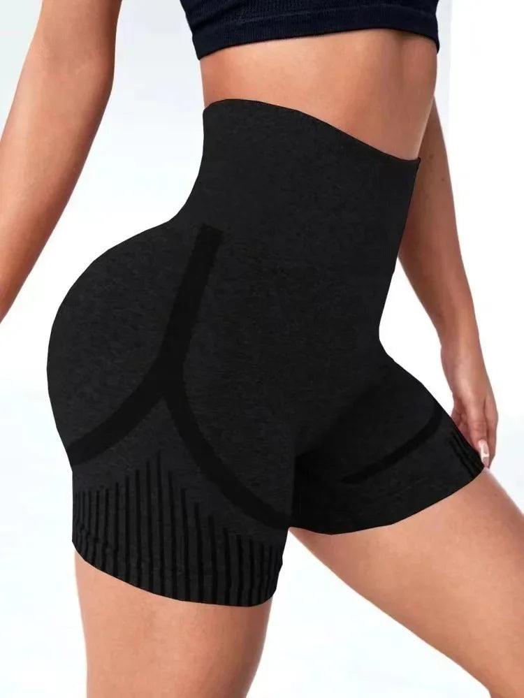 Women Yoga Shorts High Waist Workout Shorts