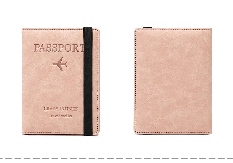 anti-theft multi-functional travel passport holder