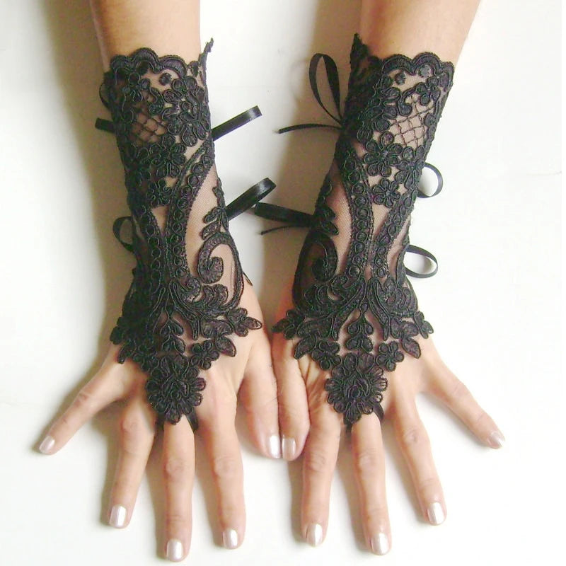 New Women Wedding Fingerless Gloves Accessory