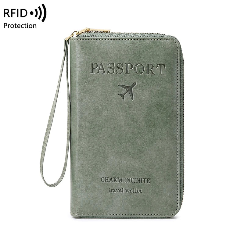 Blocking Passport Holder, Travel Wallet, Ticket, Credit Card Bag
