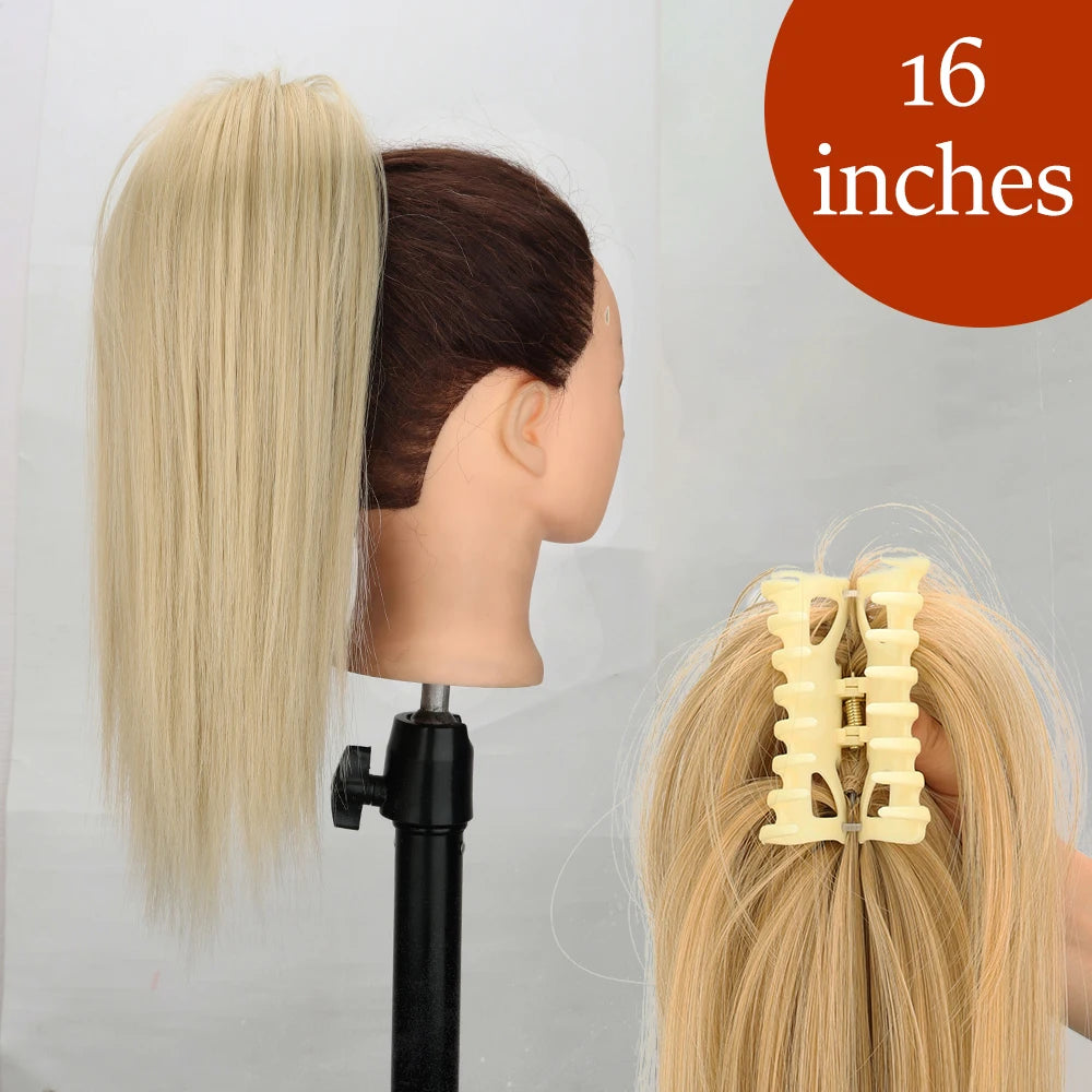 34inches Synthetic Ponytail Hair Extension