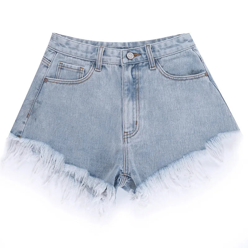 Streetwear Fashion Versatile High Waist Short Pants