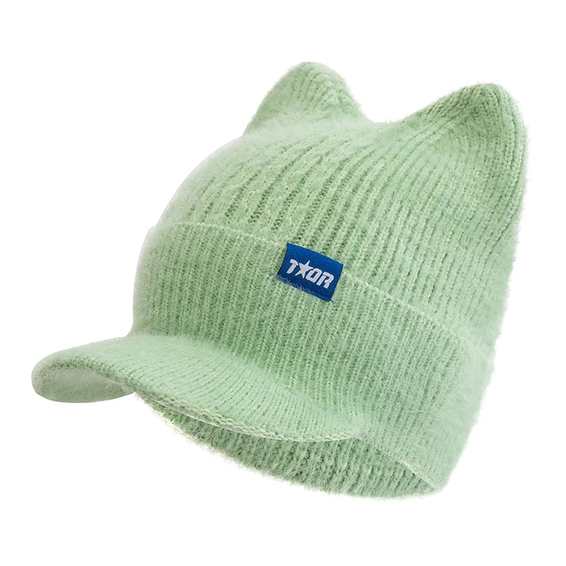 Cute Cat Ear Beanie Hats