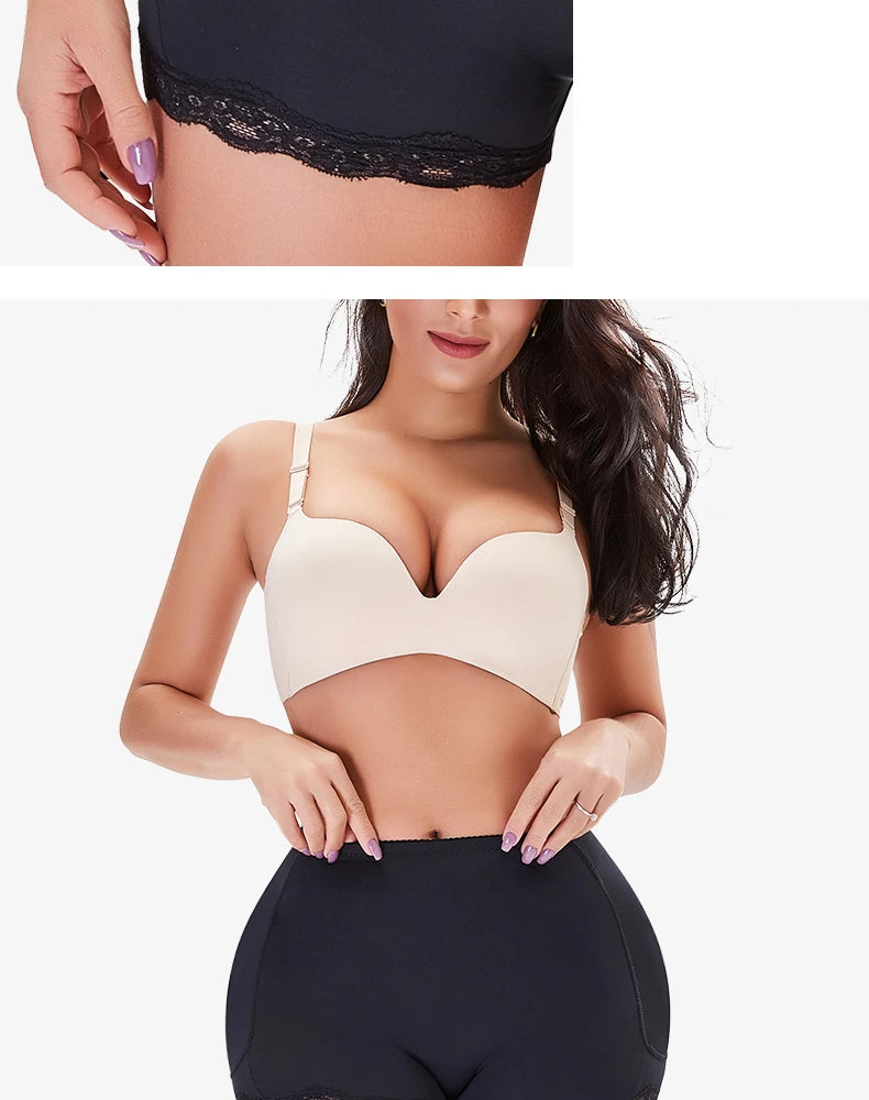 Fake Hip Shapwear Underwear Push Up Panties