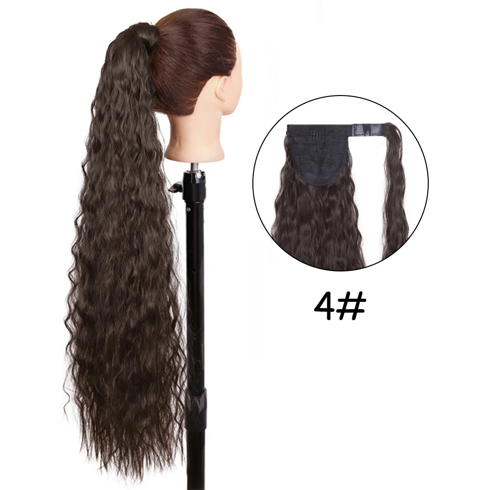 34inches Synthetic Ponytail Hair Extension
