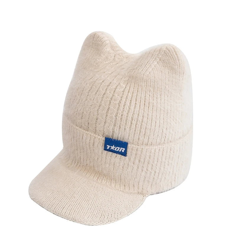 Cute Cat Ear Beanie Hats