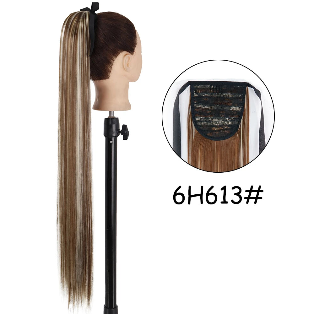 34inches Synthetic Ponytail Hair Extension