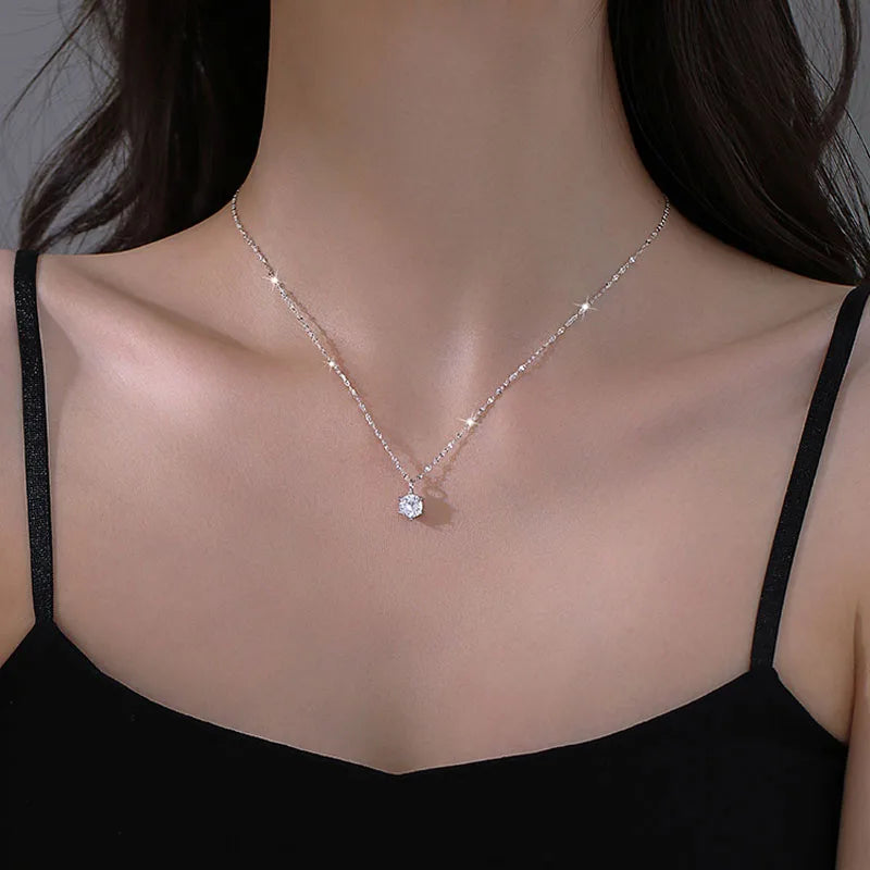 925 Sterling Silver Plated Necklace