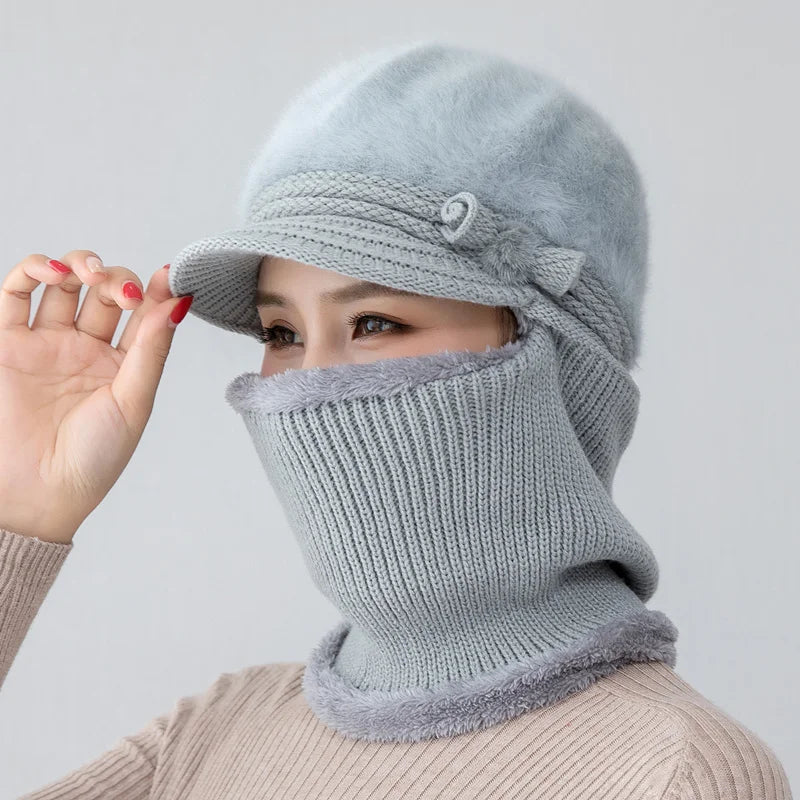 Fur Lined Keep Warm Hats For Women
