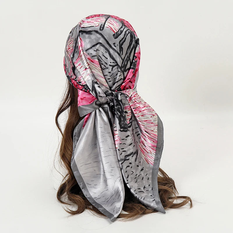 Satin Square Scarf