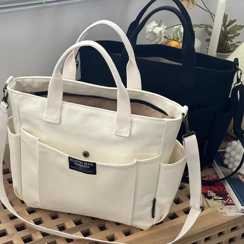 Single Shoulder Diagonal Cross Portable Tote Bag