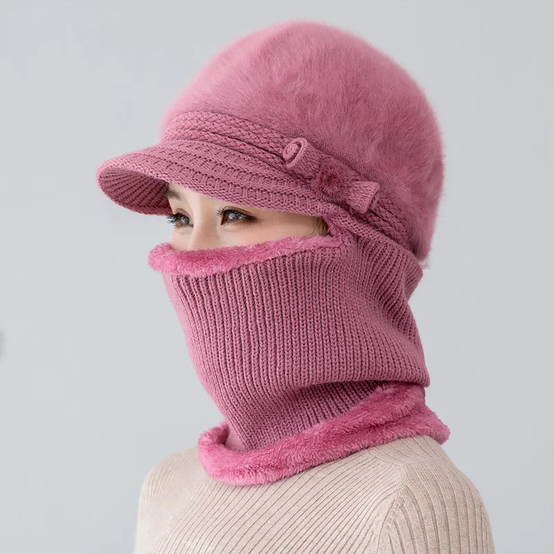 Fur Lined Keep Warm Hats For Women