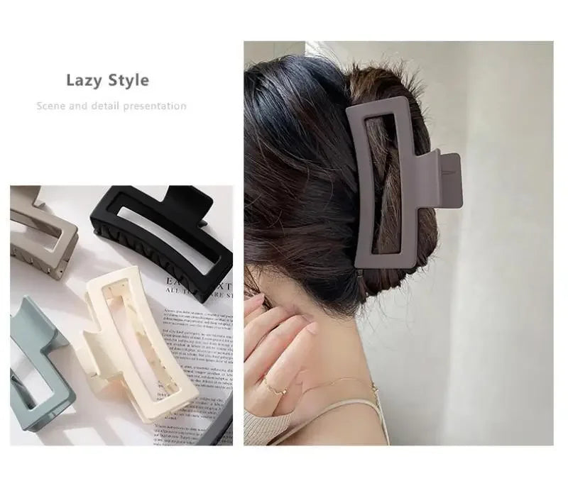 4pcs Hair Claw Simple Style