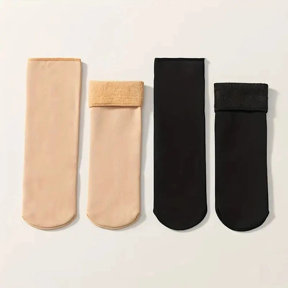 Women's Winter Thick Insulation Short Cashmere Socks