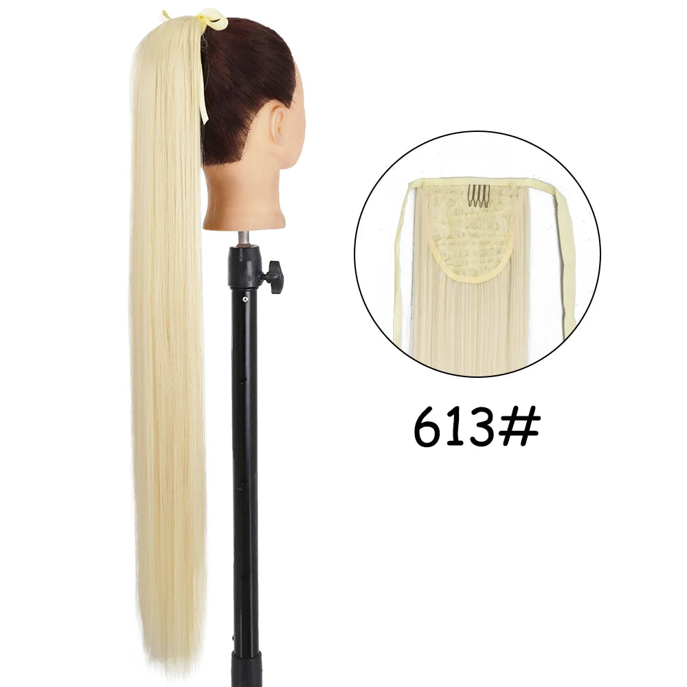 34inches Synthetic Ponytail Hair Extension