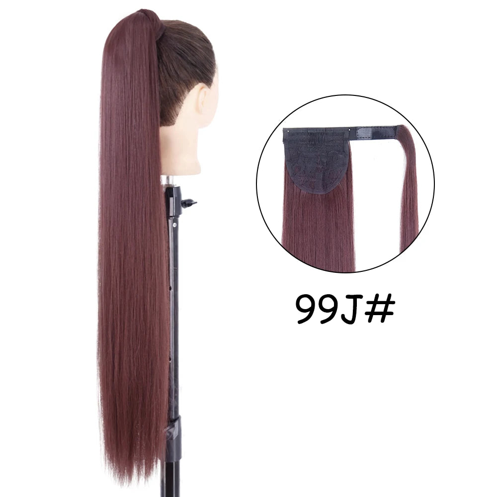 34inches Synthetic Ponytail Hair Extension
