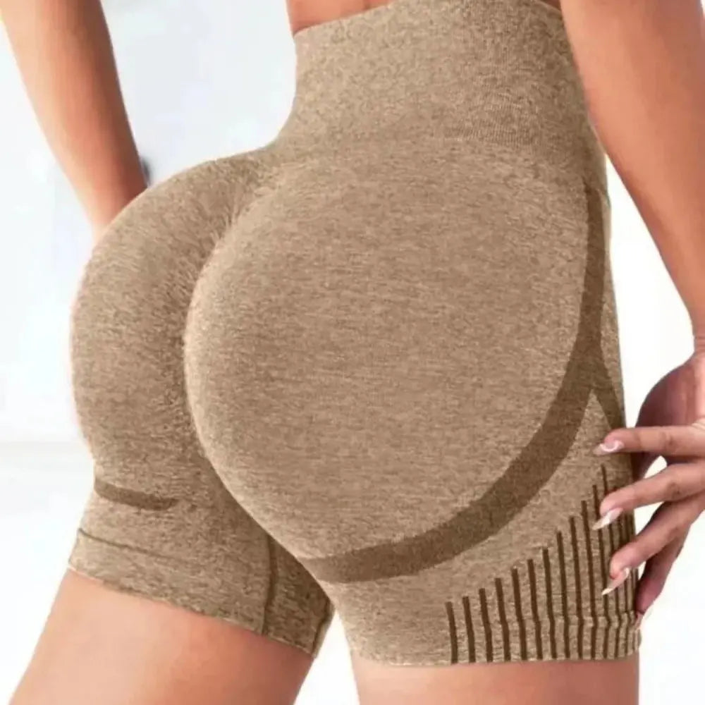 Women Yoga Shorts High Waist Workout Shorts