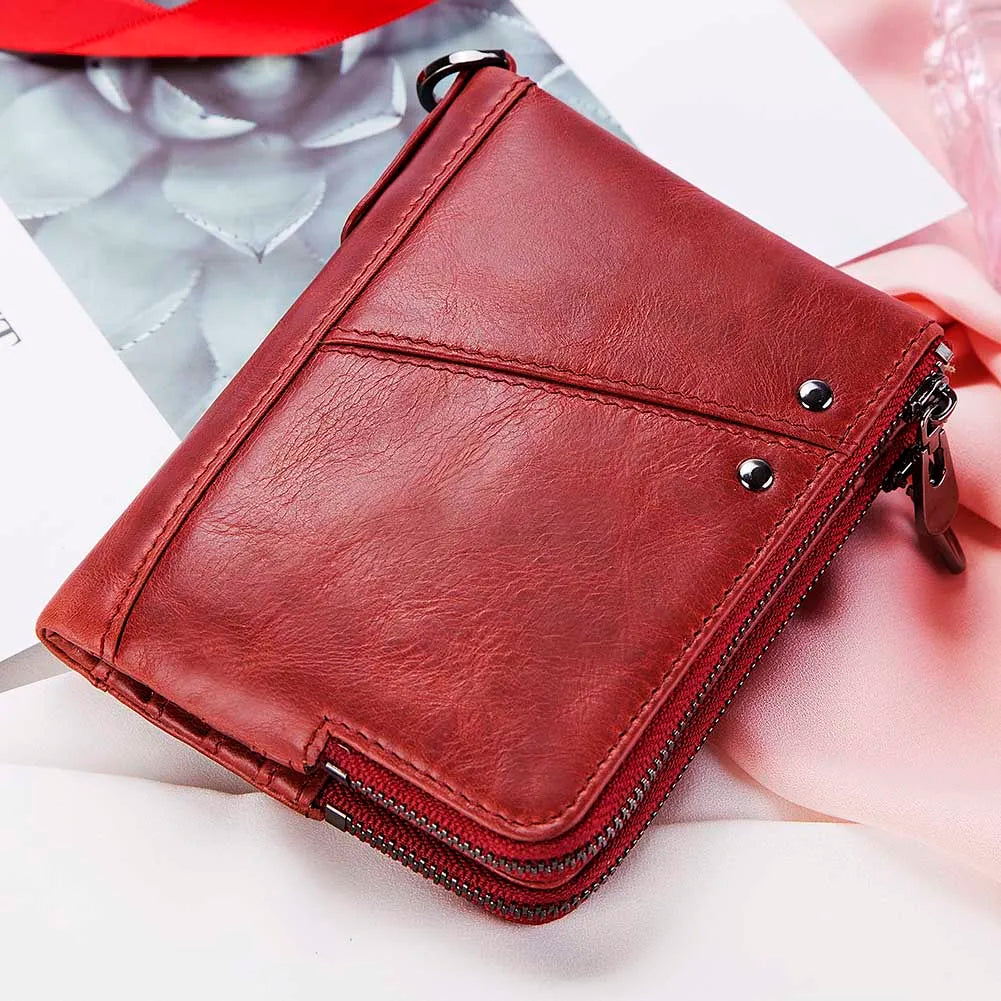 100% Genuine Leather Women Wallet